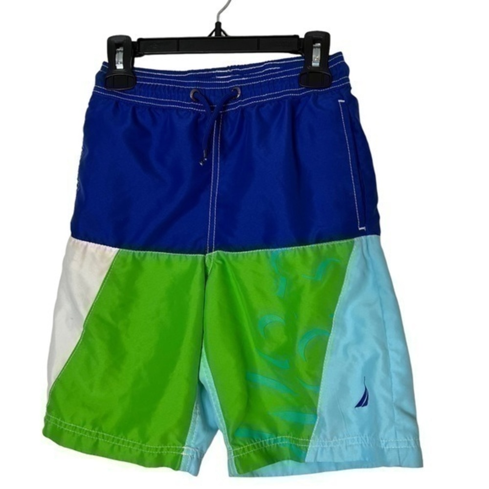 Nautica Color Block Swim Trunks